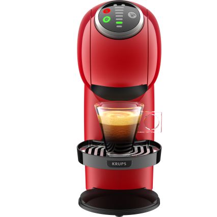 Krups - aparat za kapsule NESCAFÉ DOLCE GUSTO GENIO S PLUS 1500W u crvenoj boji
