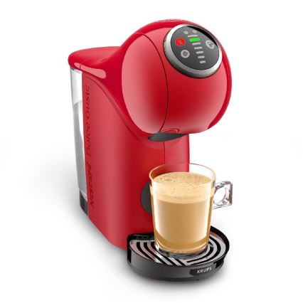 Krups - aparat za kapsule NESCAFÉ DOLCE GUSTO GENIO S PLUS 1500W u crvenoj boji