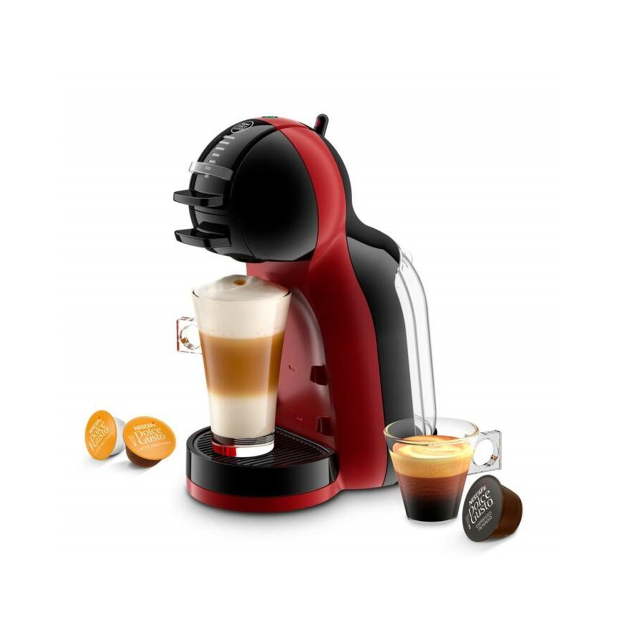 Krups - Aparat za kapsule NESCAFÉ DOLCE GUSTO MINI ME 1500W/230V crvena/crna
