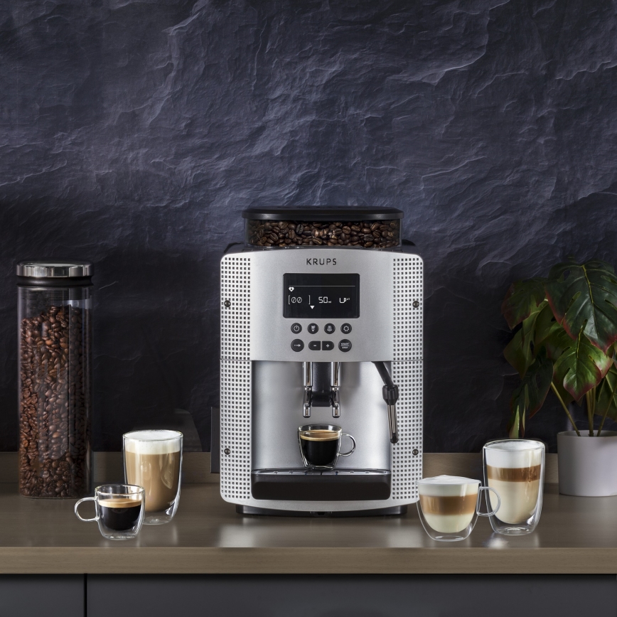 Krups - Automatski aparat za kafu ESSENTIAL 1450W/230V srebrna