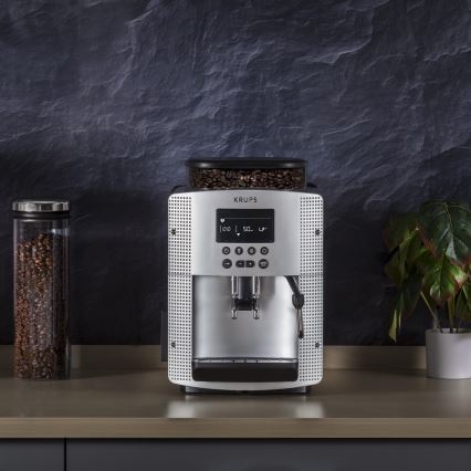 Krups - Automatski aparat za kafu ESSENTIAL 1450W/230V srebrna