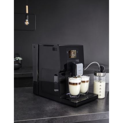 Krups - Automatski aparat za kafu sa spremnikom za mleko INTUITION PREFERENCE 1450W/230V crne boje