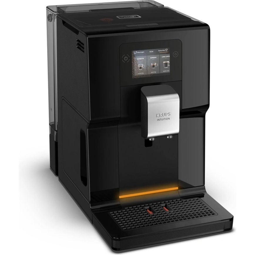 Krups - Automatski aparat za kafu sa spremnikom za mleko INTUITION PREFERENCE 1450W/230V crne boje