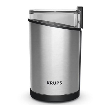 Krups - Električni mlin za kafu 85g FAST-TOUCH 200W/230V mat hrom