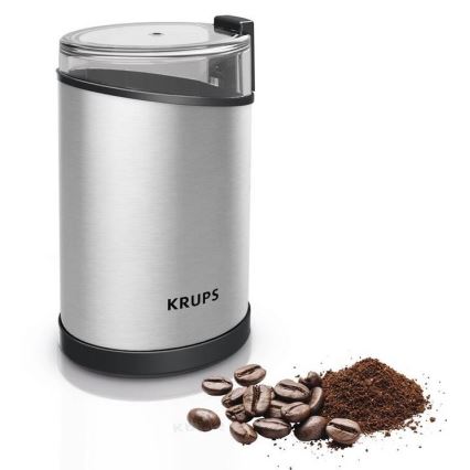Krups - Električni mlin za kafu 85g FAST-TOUCH 200W/230V mat hrom