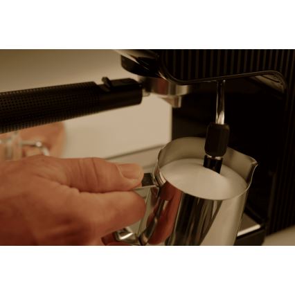 Krups - Espresso aparat s polugom za dve šoljice AUTHENTIC 1450W/230V siva