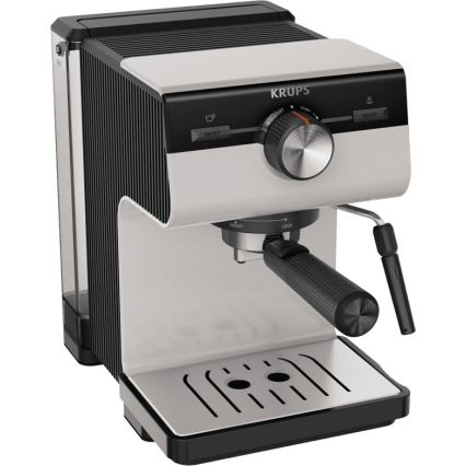 Krups - Espresso aparat s polugom za dve šoljice AUTHENTIC 1450W/230V siva