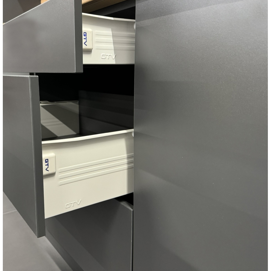 Kuhinjska garnitura ELISE 240 cm grafit