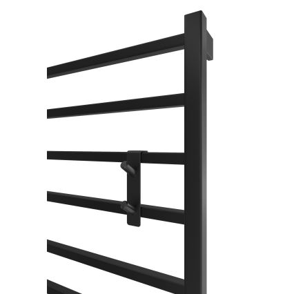 Kuka za radijator INOX (nerđajući čelik)/crna