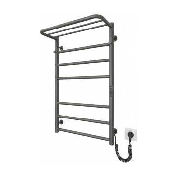 Kupaonski ljestvičasti peškarnik HOME 95W/230V 77x53 cm nerđajući čelik/antracit desni