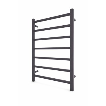 Kupaonski merdevinski radijator INOX TOKIO 161W/230V 77x53 cm nerđajući čelik/antracit