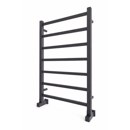 Kupaonski merdevinski radijator INOX TOKIO 161W/230V 77x53 cm nerđajući čelik/antracit