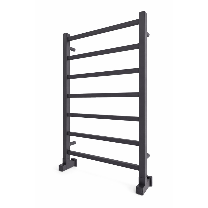 Kupaonski merdevinski radijator INOX TOKIO 161W/230V 77x53 cm nerđajući čelik/antracit