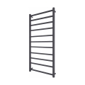 Kupaonski merdevinski radijator INOX TOKIO 233W/230V 117x53 cm nerđajući čelik/antracit