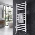 Kupaonski merdevinski radijator sa termostatom AVANGARD 227W 120x48cm, beli, levi