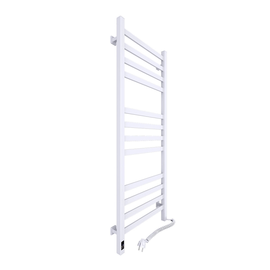 Kupaonski peškirni radijator sa termostatom AVANGARD 227W 120x48cm beli desni