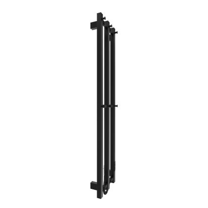 Kupaonski radijator HF SLIM 110W/230V, 117 x 25 cm, crni, pravougaoni