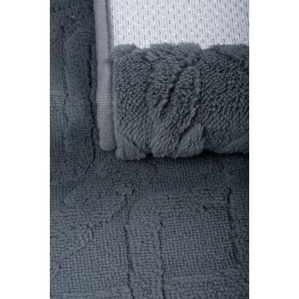 Kupatilska prostirka NEW STYLE 3D 60x90 cm siva