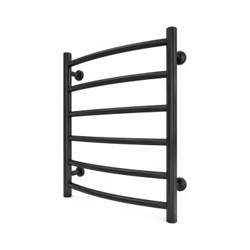 Kupatilski ljestvičasti radijator INOX CLASSIC 120W/230V 57x43 cm inox/crna