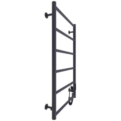 Kupatilski merdevinski radijator CLASSIC 110W/230V 81x52 cm inox/antracit desni