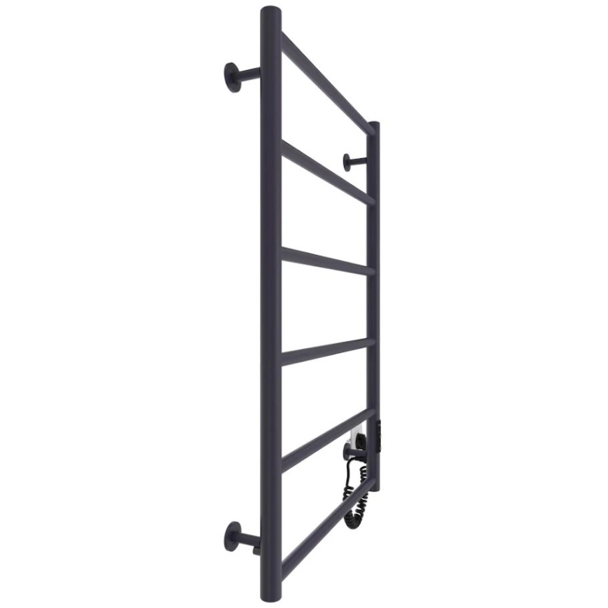 Kupatilski merdevinski radijator CLASSIC 110W/230V 81x52 cm inox/antracit desni