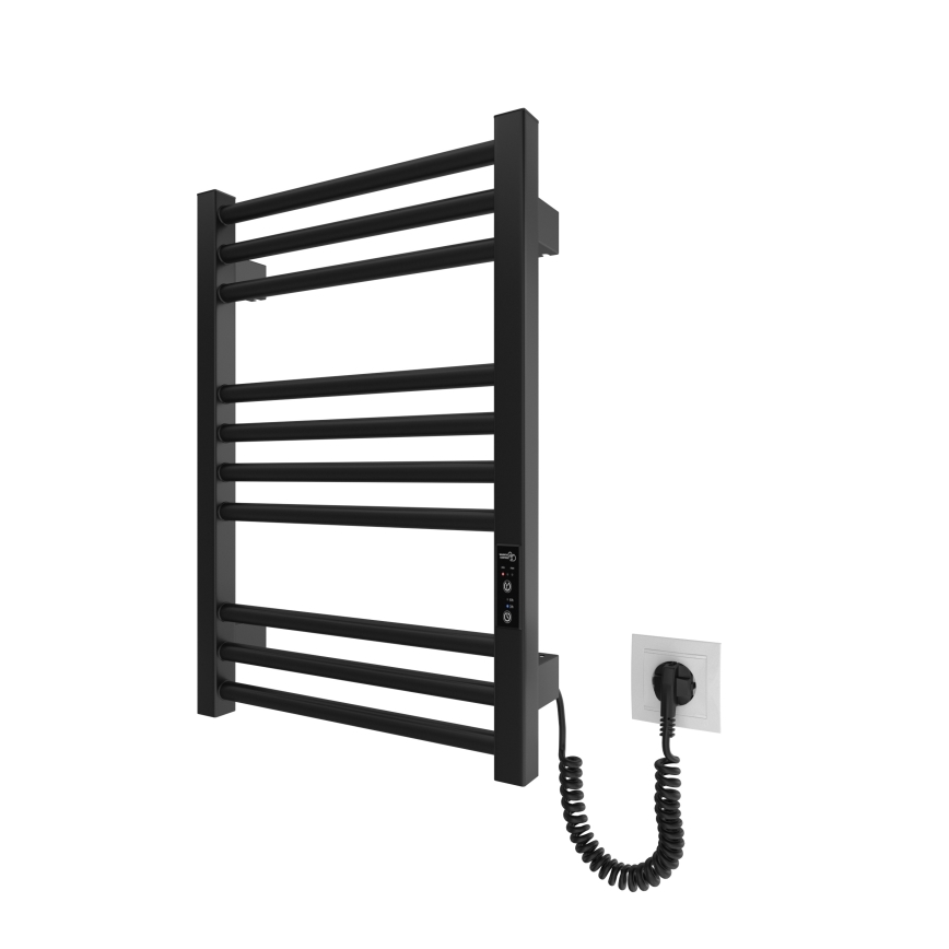 Kupatilski merdevinski radijator HF DERBY 100W/230V 57x43 cm, crne boje