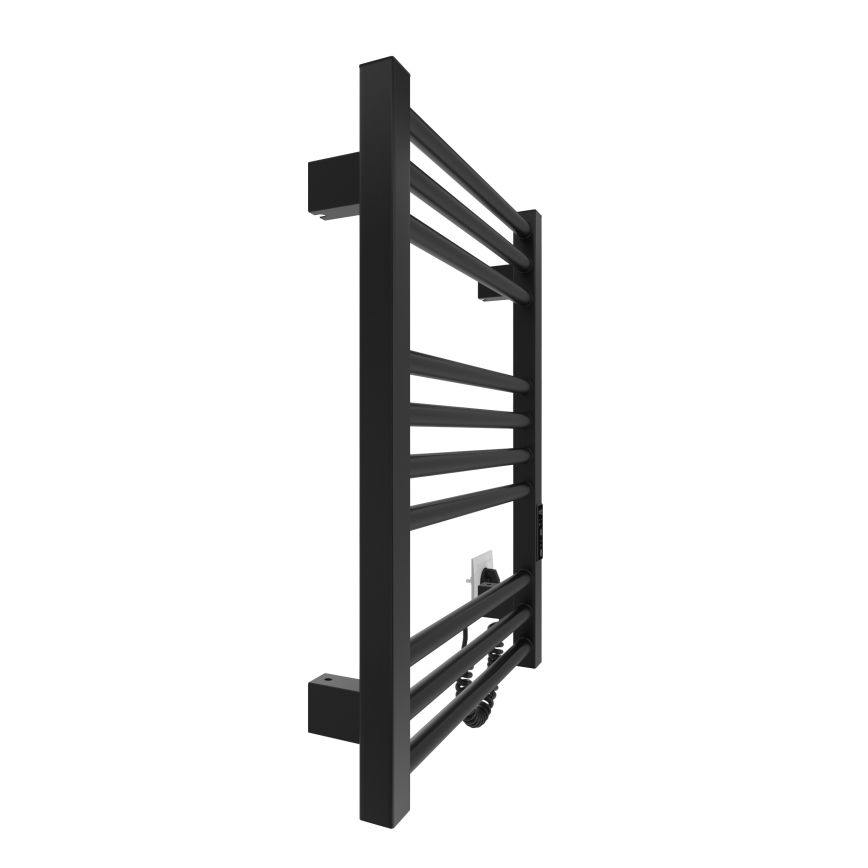Kupatilski merdevinski radijator HF DERBY 100W/230V 57x43 cm, crne boje