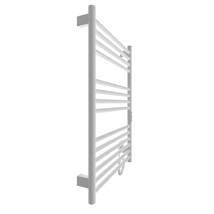 Kupatilski merdevinski radijator HF GREENWICH 170W/230V 77x53 cm, beli, okrugli