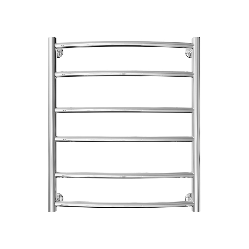 Kupatilski merdevinski radijator INOX CLASSIC 122W/230V 57x53 cm, nerđajući čelik/sjajni hrom