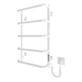 Kupatilski merdevinski radijator LUX 65W/230V 66x42 cm nerđajući čelik/bela desna
