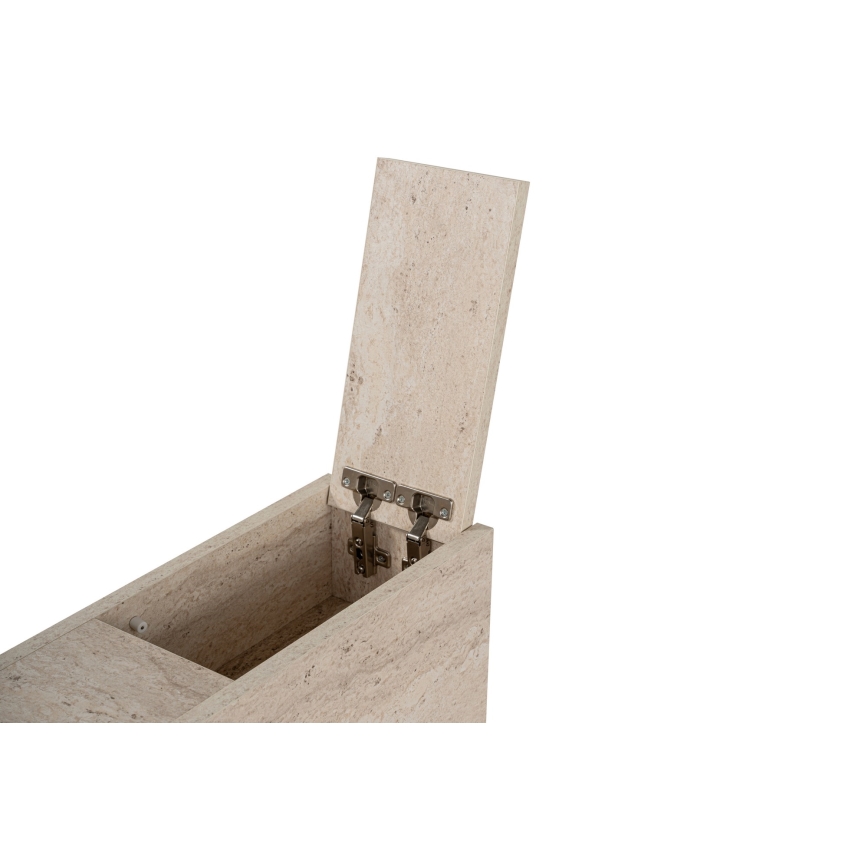 Kupatilski ormarić MELODY, dekor bežeg mermera