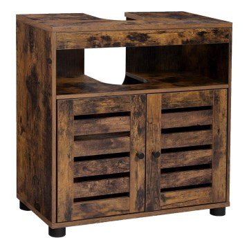 Kupatilski ormarić RENE u braon boji