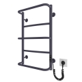 Kupatilski peškirni radijator LUX 65W/230V 66x42 cm, nerđajući čelik/antracit, desni