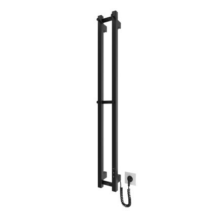 Kupatilski radijator HF SLIM 80W/230V 117x14 cm, crni, pravougaoni, IP44