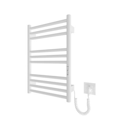 Kupatilski rebrasti radijator HF GREENWICH 100W/230V 57x43 cm, beli, okrugli