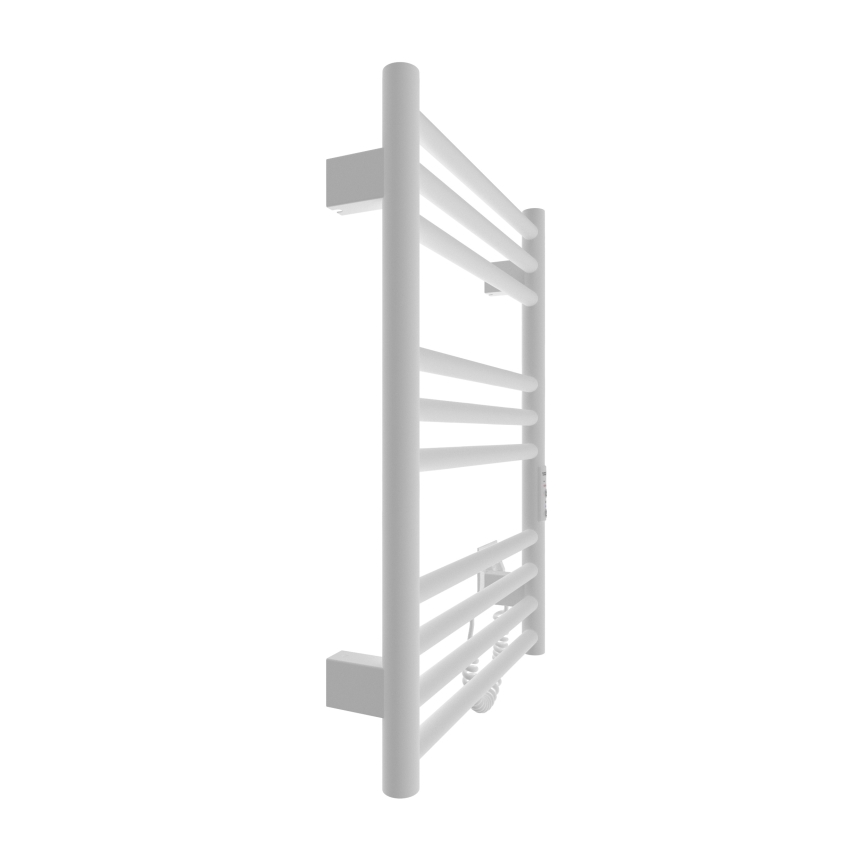Kupatilski rebrasti radijator HF GREENWICH 100W/230V 57x43 cm, beli, okrugli