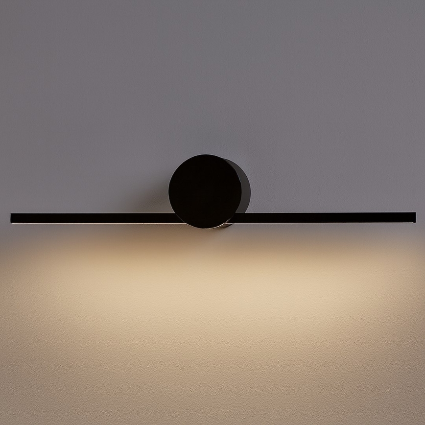 Kupatilsko LED osvetljenje za ogledalo ARTIST LED/6W/230V 40 cm IP44 crna