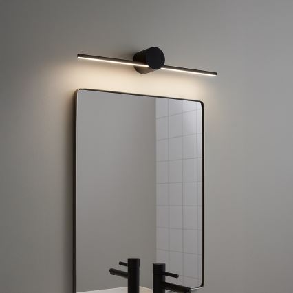 Kupatilsko LED osvetljenje za ogledalo ARTIST LED/6W/230V 40 cm IP44 crna