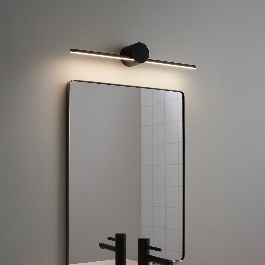 Kupatilsko LED osvetljenje za ogledalo ARTIST LED/6W/230V 40 cm IP44 crna