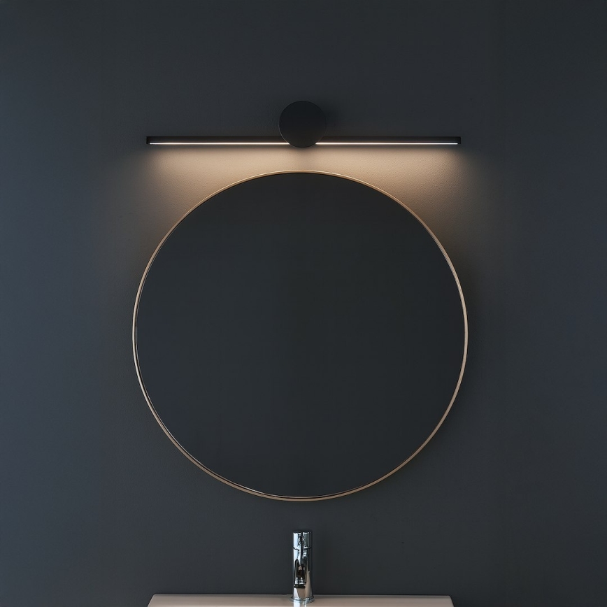 Kupatilsko LED osvetljenje za ogledalo ARTIST LED/6W/230V 40 cm IP44 crna