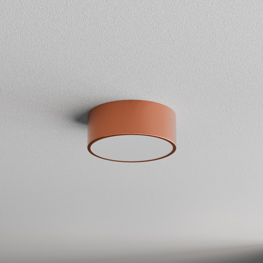 Kupatilsko plafonsko svetlo CLEO 1xE27/24W/230V, prečnik 20 cm, u boji bakra, IP54