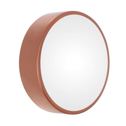 Kupatilsko plafonsko svetlo CLEO 2xE27/24W/230V prečnika 30 cm u boji bakra IP54