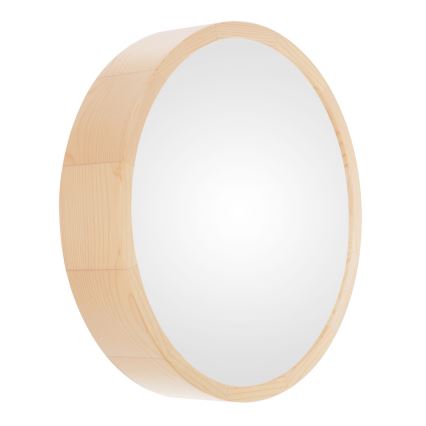 Kupatilsko plafonsko svetlo CLEO 3xE27/24W/230V IP54, prečnika 37,5 cm, u boji borovine