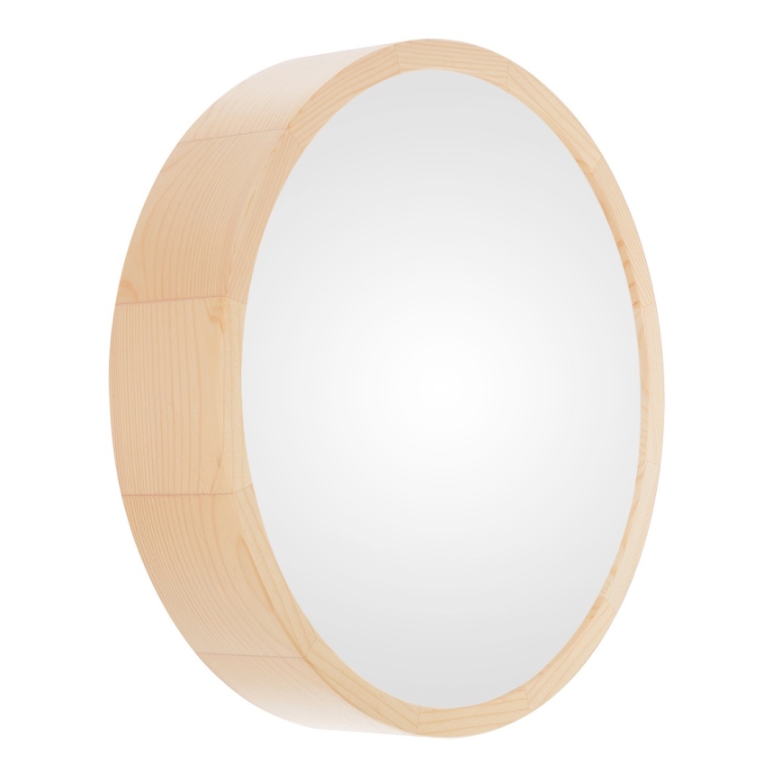 Kupatilsko plafonsko svetlo CLEO 3xE27/24W/230V IP54, prečnika 37,5 cm, u boji borovine