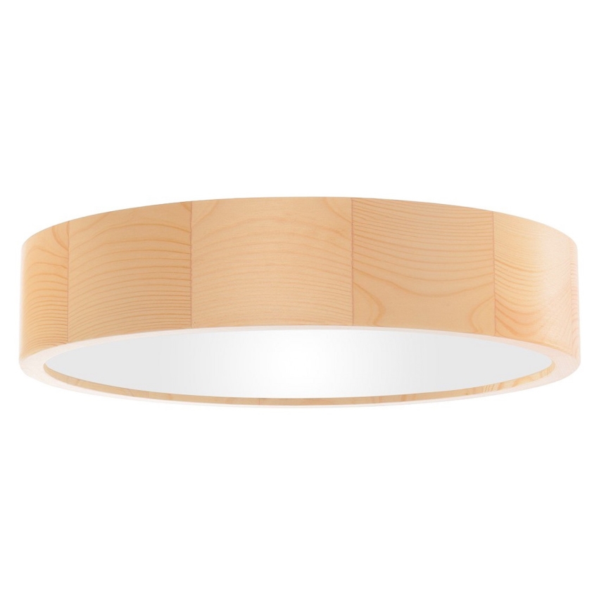 Kupatilsko plafonsko svetlo CLEO 3xE27/24W/230V IP54, prečnika 37,5 cm, u boji borovine