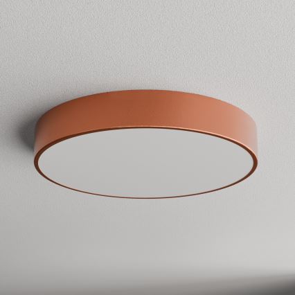 Kupatilsko plafonsko svetlo CLEO 4xE27/24W/230V pr. 50 cm u boji bakra IP54
