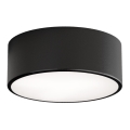 Kupatilsko plafonsko svetlo sa senzorom CLEO 1xE27/24W/230V prečnika 20 cm IP54 crno