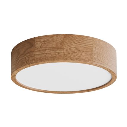 Kupatilsko stropno svetlo CLEO, 3xE27/24W/230V, IP54, prečnik 37,5 cm, hrast