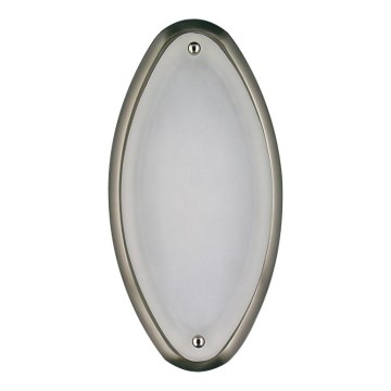 Kupatilsko zidno-plafonsko svetlo NEPTUN 1xE14/40W/230V mat hrom IP44