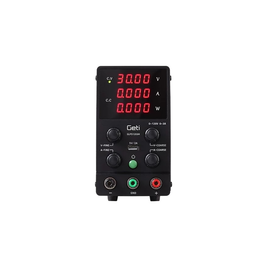 Laboratorijsko napajanje GETI GLPS1203H 0-120V/0-3A